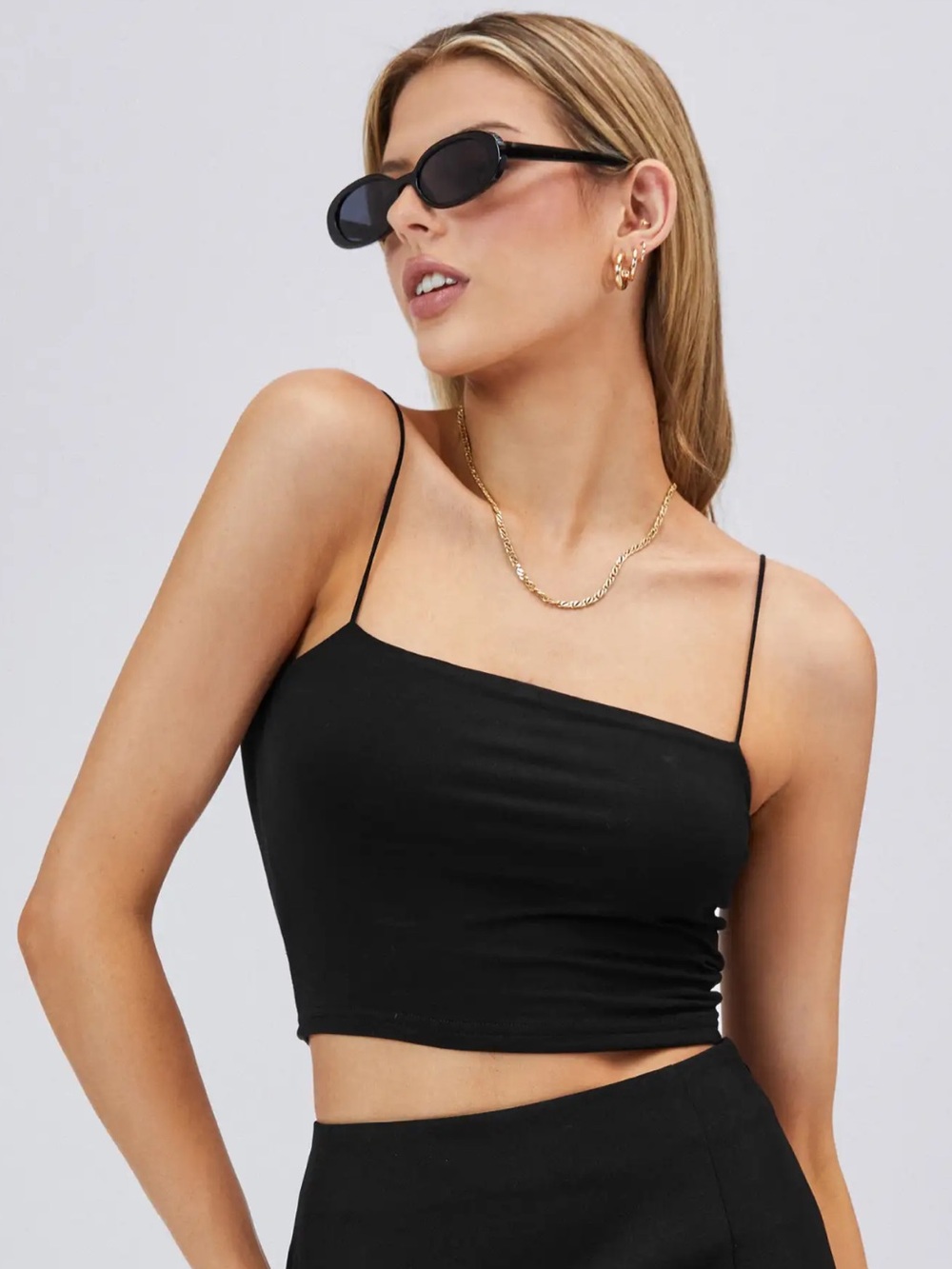 Cider NWT SOLID CLASSIC CROP TOP Small